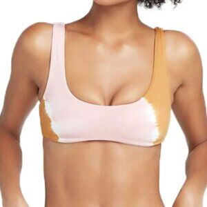 L Space Bikini Top Size Small Lizzie Tie Dye NWT